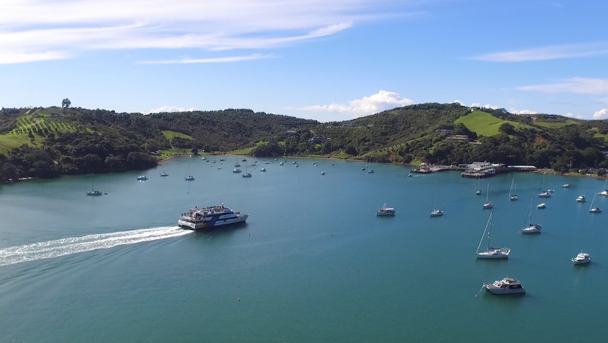 Waiheke Island Ferry Arrival Matiatia